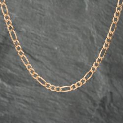 Second Hand 9ct Yellow Gold 26 Inch Figaro Chain 41041634
