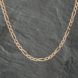 Second Hand 9ct Yellow Gold 26 Inch Figaro Chain 41041635