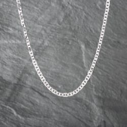 Second Hand 9ct White Gold 18 Inch Anchor Chain 41041644