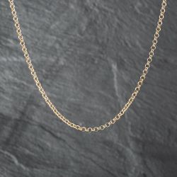 Second Hand 9ct Yellow Gold 18 Inch Belcher Chain 41041649