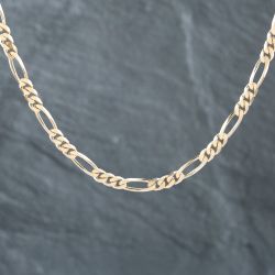 Second Hand 9ct Yellow Gold 20 Inch Figaro Chain 41041662
