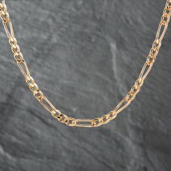 Second Hand 9ct Yellow Gold 24 Inch Figaro Chain 41041665