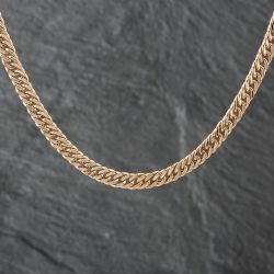 Second Hand 9ct Yellow Gold 18 Inch Curb Chain 41041673