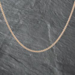 Second Hand 9ct Yellow Gold 18 Inch Spiga Chain 41041687