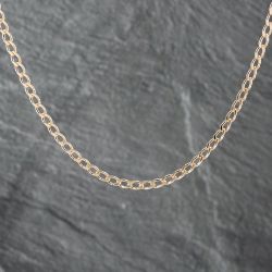 Second Hand 9ct Yellow Gold 16 Inch Curb Chain 41041691