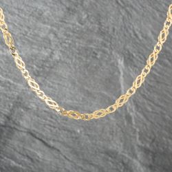 Second Hand 9ct Yellow Gold 18 Inch Celtic Chain 41041695