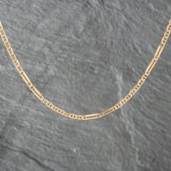Second Hand 9ct Yellow Gold Fancy 16 Inch Anchor Chain 41041696
