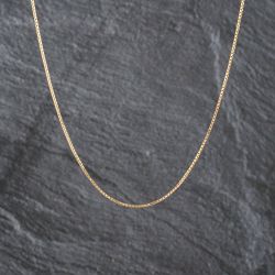 Second Hand Yellow Gold 20 Inch Box Chain 41041704