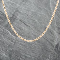 Second Hand 9ct Yellow Gold Solid 20 Inch Rope Chain 41041708