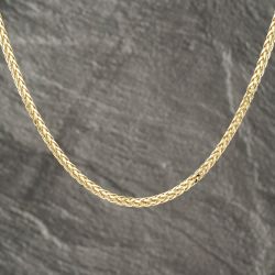 Second Hand 9ct Yellow Gold 20 Inch Spiga Chain 41041737