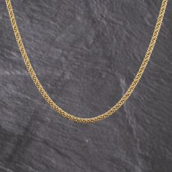 Second Hand 9ct Yellow Gold 18 Inch Fancy Chain 41041750