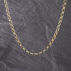 Second Hand 9ct Yellow Gold 18 Inch Belcher Chain 41041754