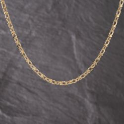 Second Hand 9ct Yellow Gold Fancy 18.5 Inch Anchor Chain 41041784