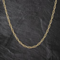 Second Hand 9ct Yellow Gold 20 Inch Prince Of Wales Chain 41041794