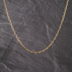 Second Hand 9ct Yellow Gold 18 Inch Anchor Chain 41041812