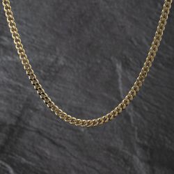 Second Hand 9ct Yellow Gold 22 Inch Curb Chain 41041820