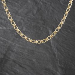 Second Hand 9ct Yellow Gold 16 Inch Fancy Chain 41041825