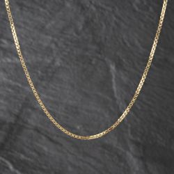 Second Hand 9ct Yellow Gold 20 Inch Box Chain 41041828