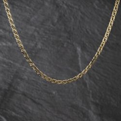 Second Hand 9ct Yellow Gold 18 Inch Curb Chain 41041829