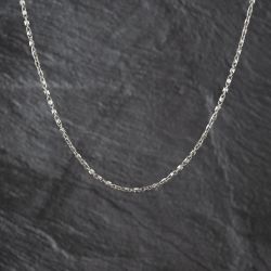 Second Hand 9ct White Gold 18 Inch Fancy Chain 41041830