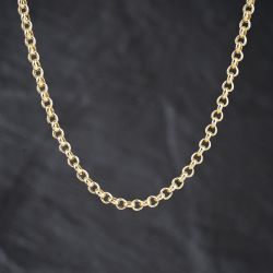 Second Hand 9ct Yellow Gold 18 Inch Belcher Chain 41041831