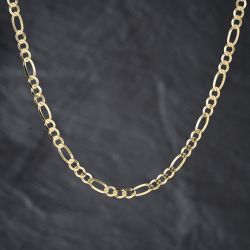 Second Hand 9ct Yellow Gold 20 Inch Figaro Chain 41041832