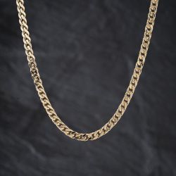Second Hand 9ct Yellow Gold 18 Inch Curb Chain 41041835