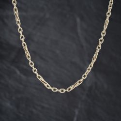 Second Hand 9ct Yellow Gold 22 Inch Fancy Chain 41041838