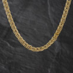 Second Hand 9ct Yellow Gold 24 Inch Anchor Chain 41041857