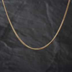 Second Hand 9ct Yellow Gold 24 Inch Curb Chain 41041861