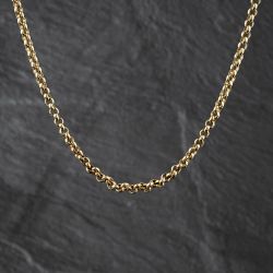 Second Hand 9ct Yellow Gold 17 Inch Belcher Chain 41041877