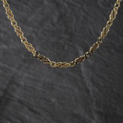 Second Hand 9ct Yellow Gold 18 Inch Byzantine Chain 41041884