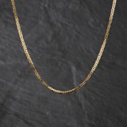 Second Hand 9ct Yellow Gold 16 Inch Byzantine Chain 41041886