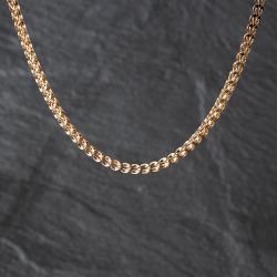 Second Hand 9ct Rose Gold 18 Inch Fancy Chain 41041887