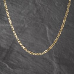 Second Hand 9ct Yellow Gold 18 Inch Byzantine Chain 41041911