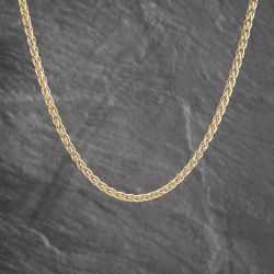 Second Hand 9ct Yellow Gold 20 Inch Spiga Chain 41041928