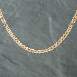 Second Hand 9ct Yellow Gold 18 Inch Curb Chain 41043660
