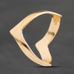 Second Hand 9ct Yellow Gold Full Wishbone Ring 41104848