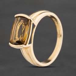Second Hand 9ct Yellow Gold Citrine Dress Ring 41104854