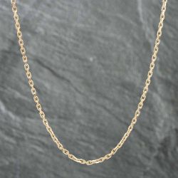 Second Hand 9ct Yellow Gold 22 Inch Trace Chain 41161326