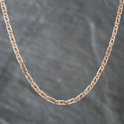 Second Hand 9ct Yellow Gold Double 18 Inch Curb Chain 41161558