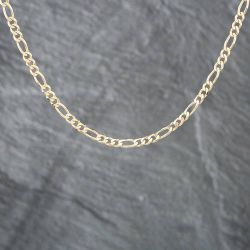 Second Hand 9ct Yellow Gold 16 Inch Figaro Chain 41161578