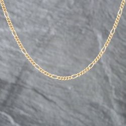 Second Hand 9ct Yellow Gold 18 Inch Figaro Chain 41161580