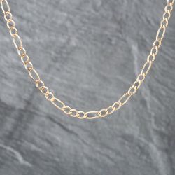 Second Hand 9ct Yellow Gold 18 Inch Figaro Chain 41161581