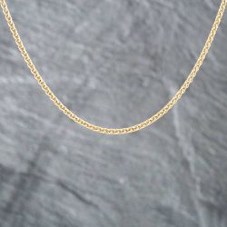 Second Hand 9ct Yellow Gold 16 Inch Foxtail Chain 41161584
