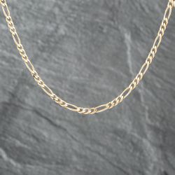 Second Hand 9ct Yellow Gold 18 Inch Figaro Chain 41161621