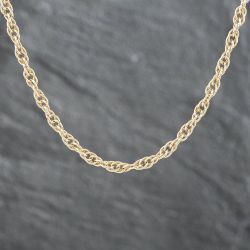 Second Hand 9ct Yellow Gold 19 Inch Prince Of Wales Chain 41161688