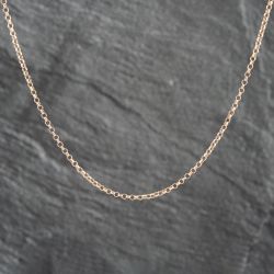 Second Hand 9ct Rose Gold 20 Inch Belcher Chain 41161821