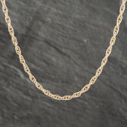Second Hand 9ct Yellow Gold 18 Inch Prince Of Wales Chain 41161837