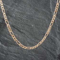 Second Hand 9ct Yellow Gold 18 Inch Figaro Chain 41161859